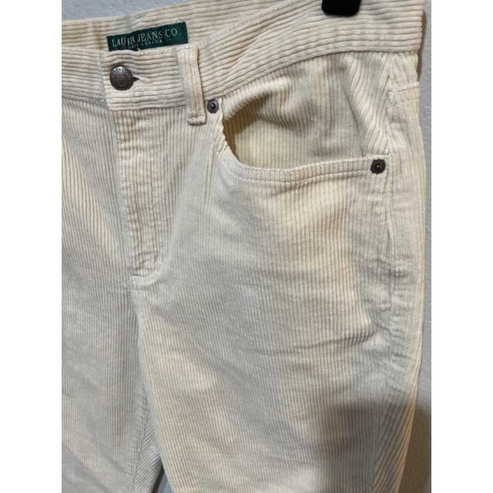 VTG Polo Ralph Lauren size 10 Denim Corduroy Jeans - image 7