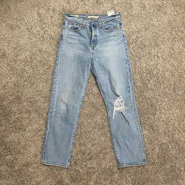Levi’s wedgie straight jeans - image 1