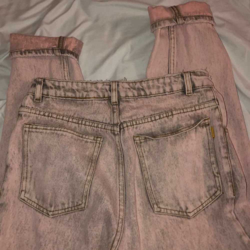Vintage Pink Jeans - image 1