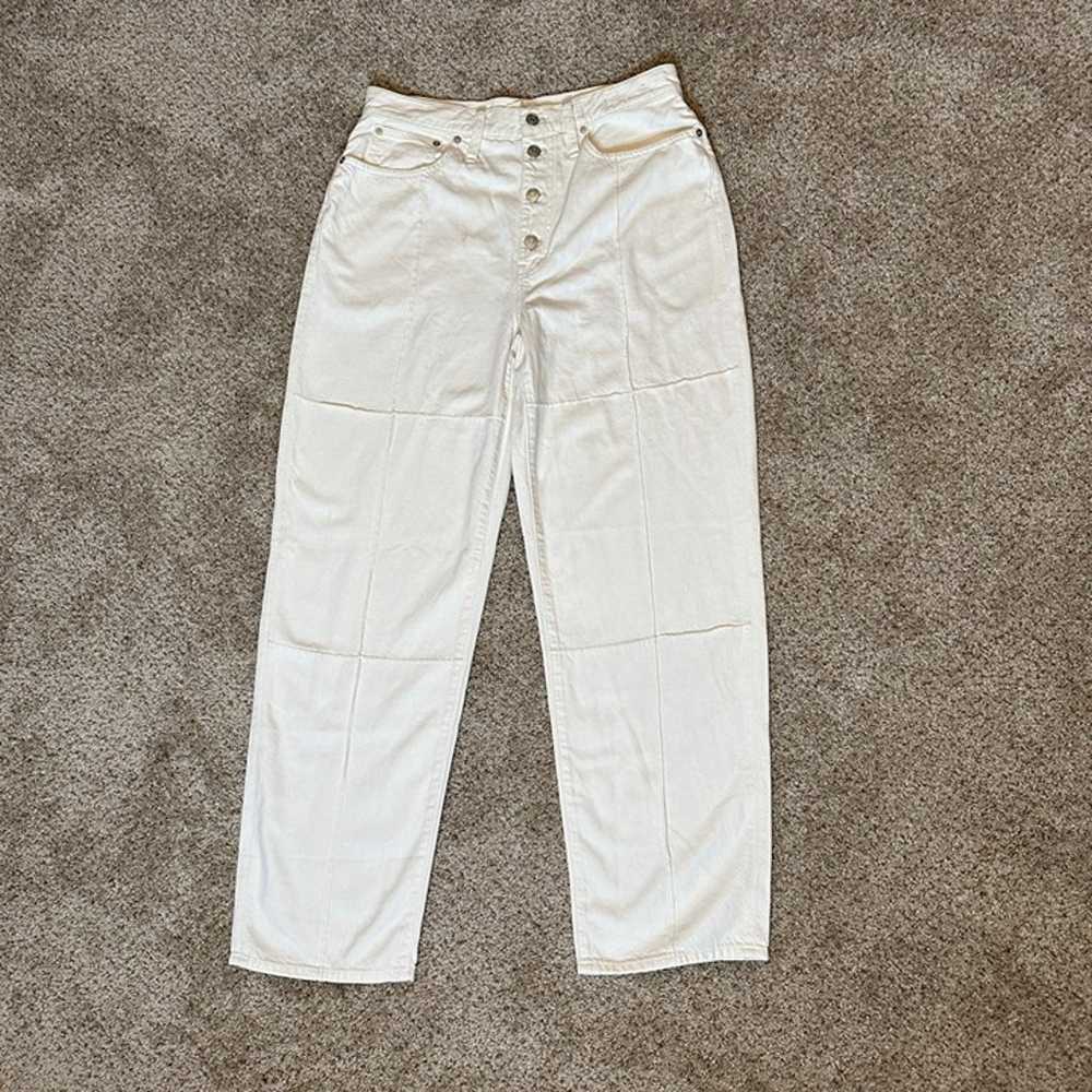 Madewell Baggy Straight Jeans in Vintage Canvas w… - image 2