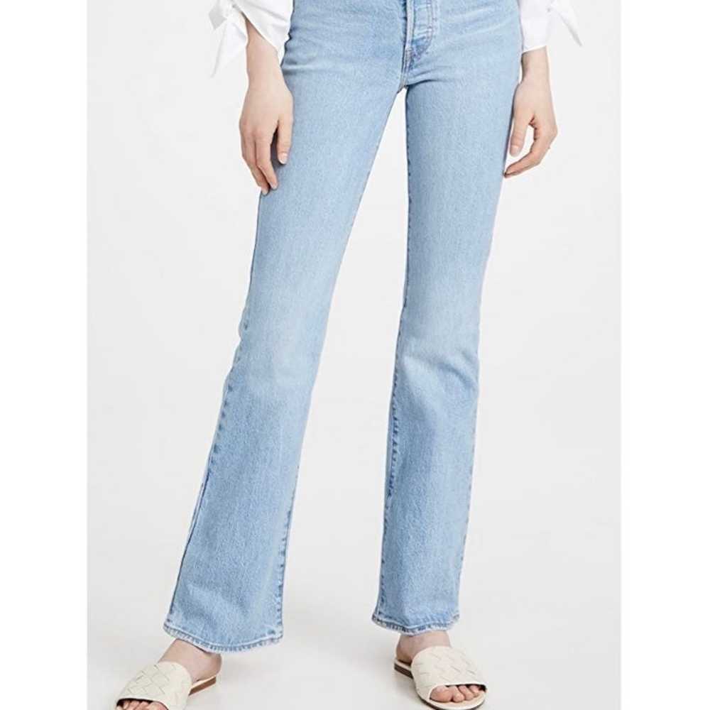 Levi's ribcage flare jeans - image 5