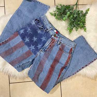 Vintage Tommy American Flag Jeans
