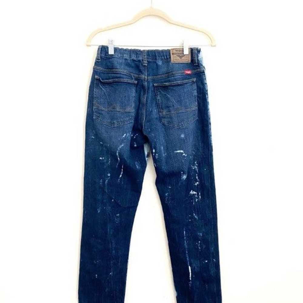 Vintage Wrangler Tie Dyed Splatter Jeans - image 4