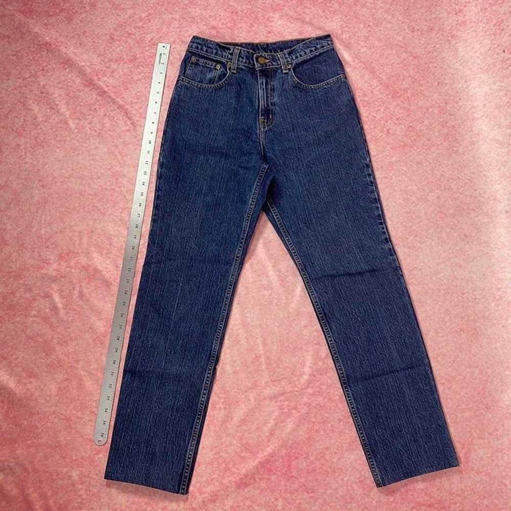 vintage polo jeans co. ralph lauren bootcut blue … - image 2