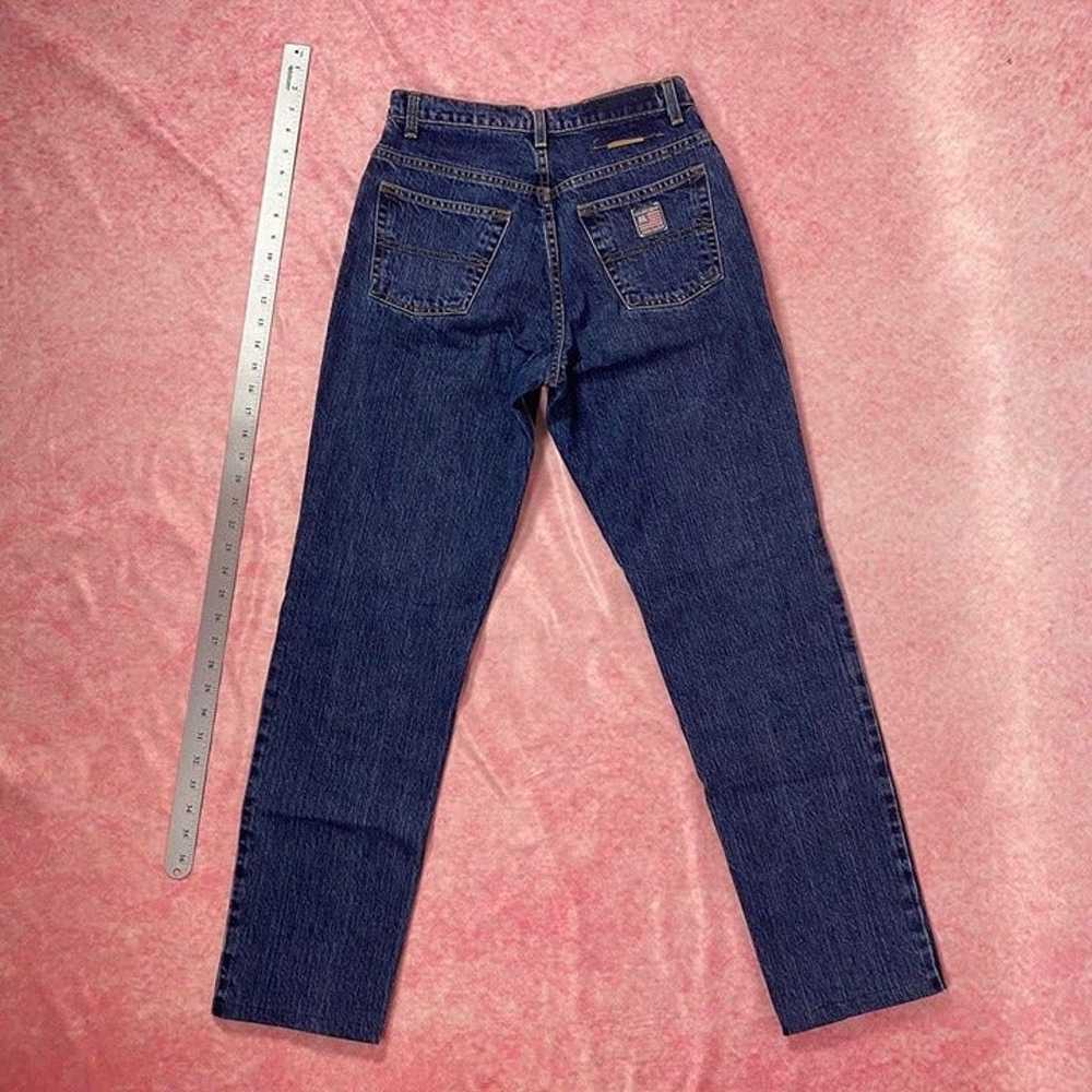 vintage polo jeans co. ralph lauren bootcut blue … - image 3