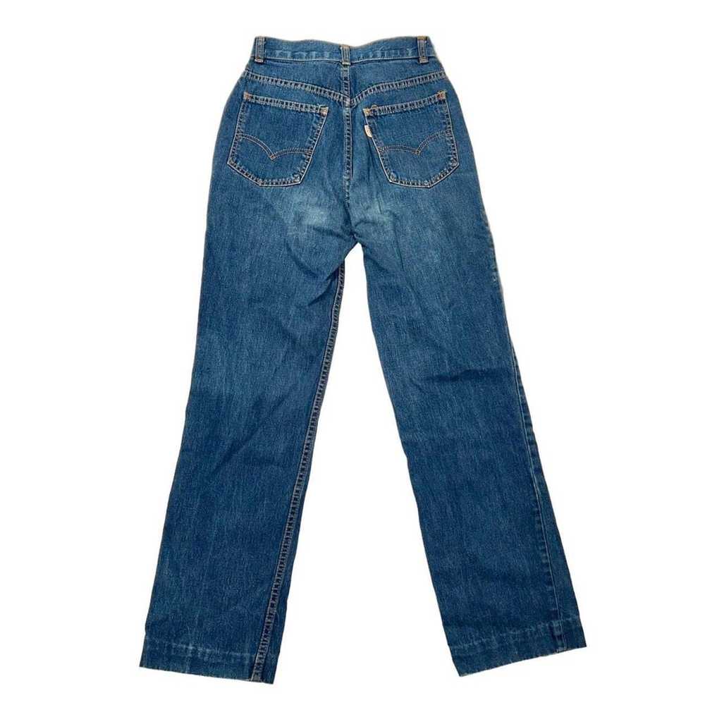 Vintage Levi’s dark wash high waisted jeans - image 2