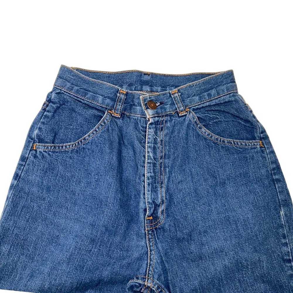Vintage Levi’s dark wash high waisted jeans - image 3