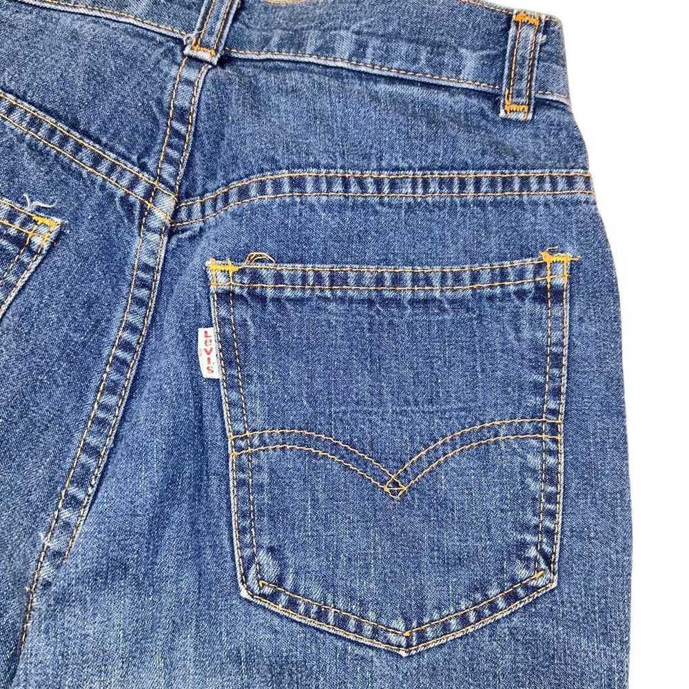 Vintage Levi’s dark wash high waisted jeans - image 4