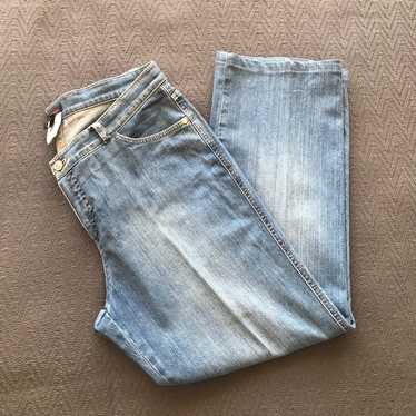 Vintage Escada Blue Jeans Denim Size 42 Straight … - image 1