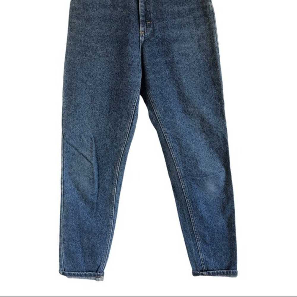 Vintage 90s Lee High Waist Blue Tapered Mom Jeans… - image 10