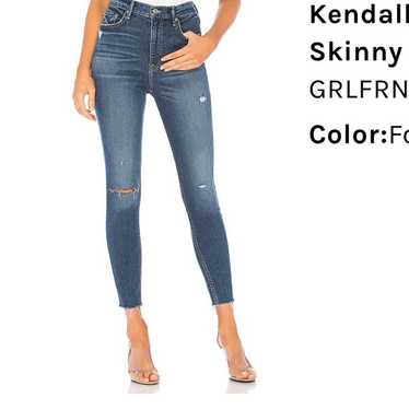 GRLFRND Denim Kendall High Rise Skinny