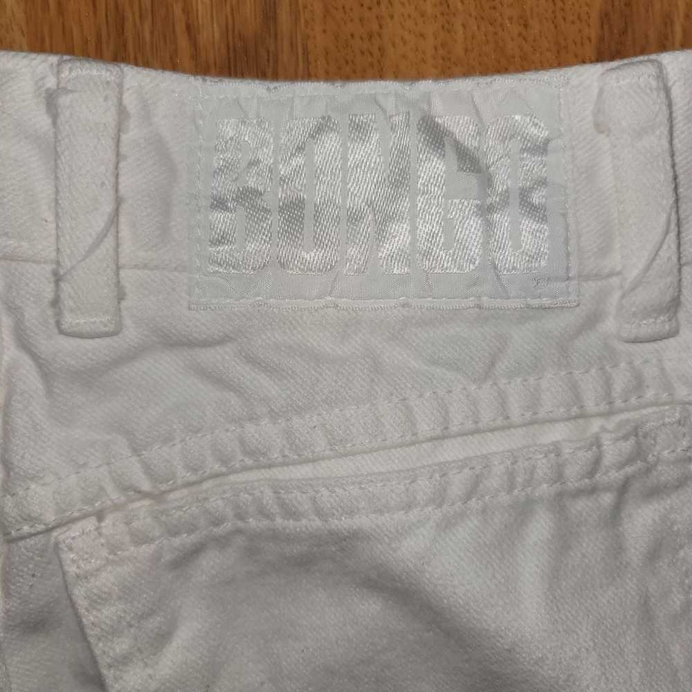 Vintage Bongo white high waist jeans 24 - image 8