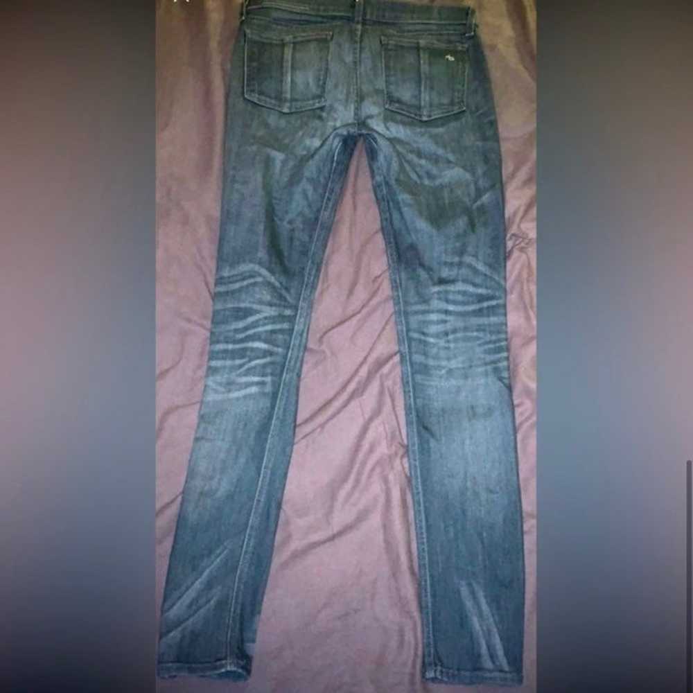 rag & bone- Designer Mid-Rise Skinny Jeans- Dusty… - image 6
