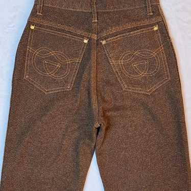 Vintage 80s brown denim - Gem