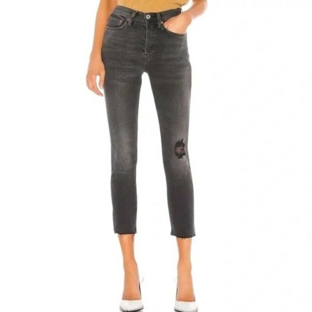 RE/DONE Originals High Waist Ankle Crop Jeans Siz… - image 2