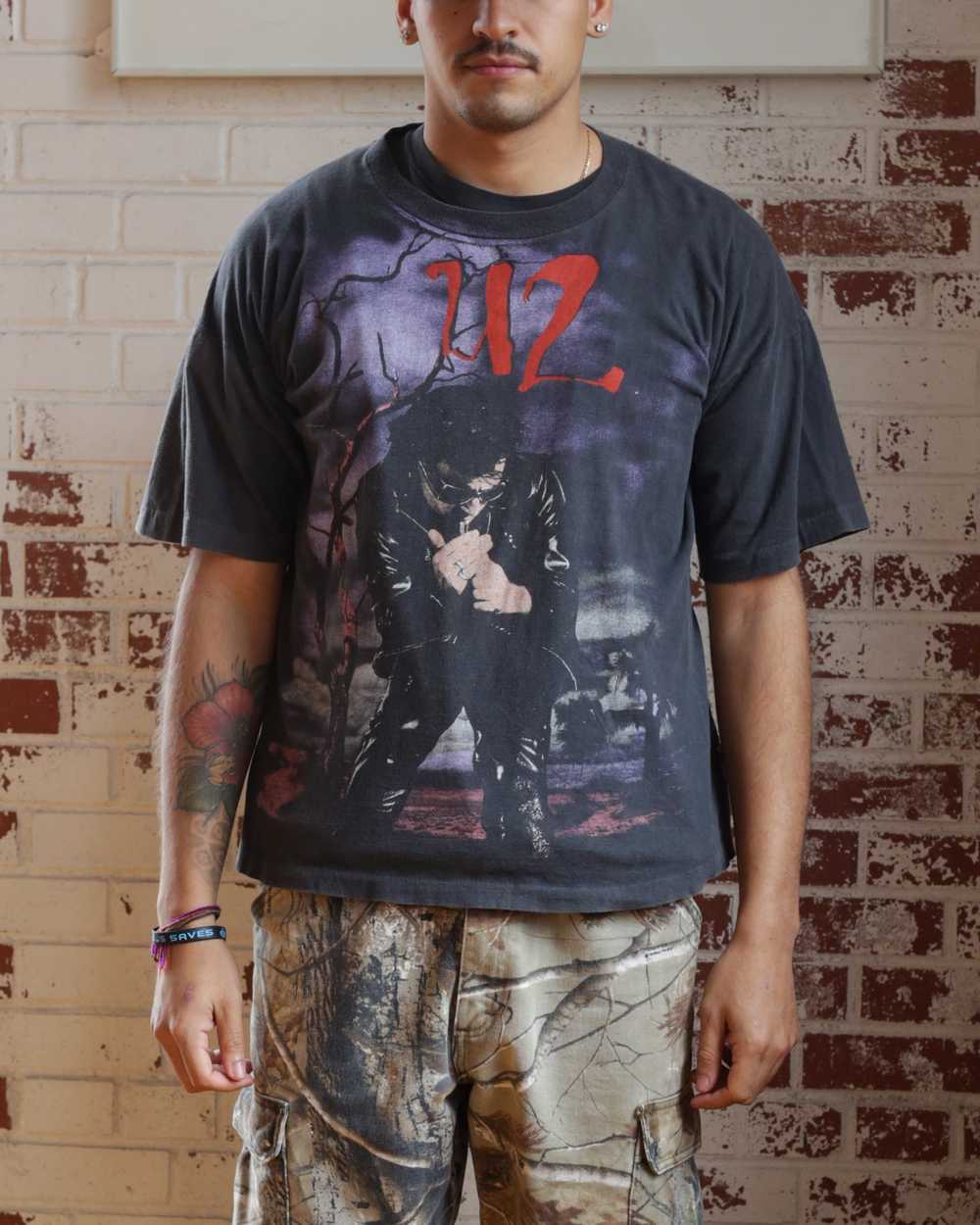 XL 90s U2 Bootleg AOP T-shirt - image 3