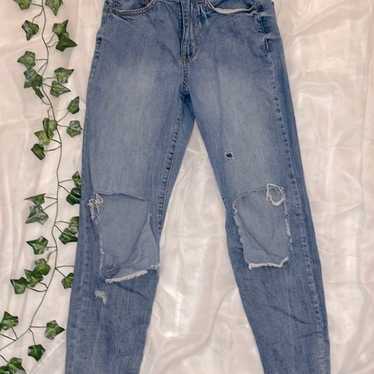 RSQ Womens Jeans Vintage Mom Tapered Light Wash Size 5/27
