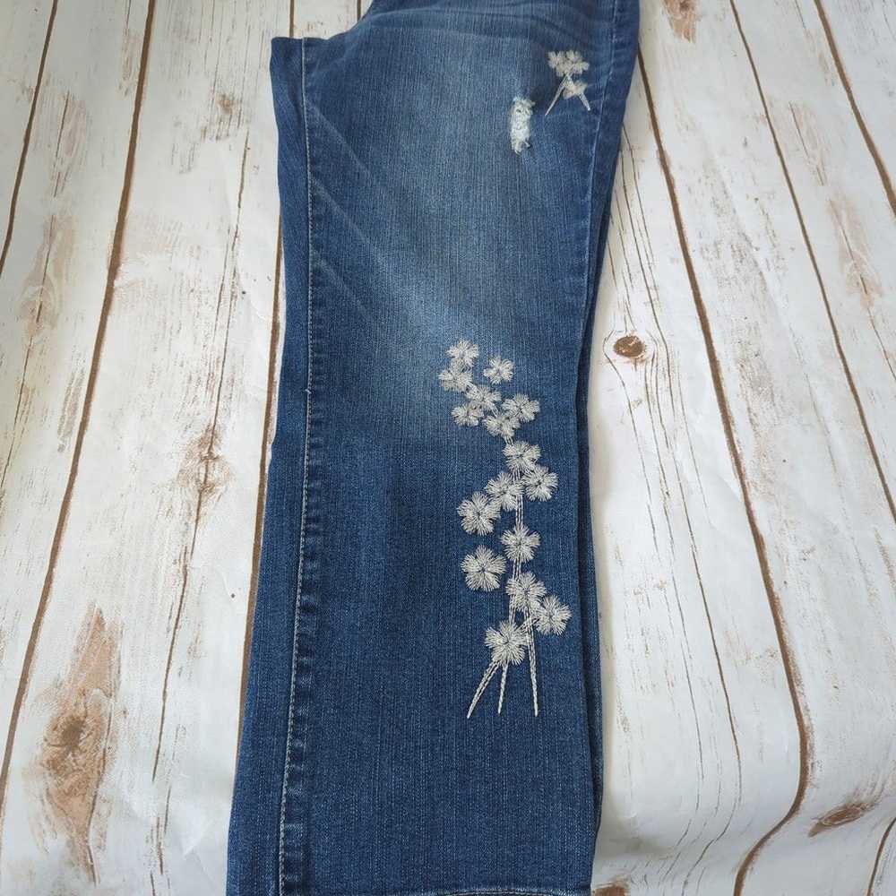 Vintage America Blues boho crop jeans - image 5