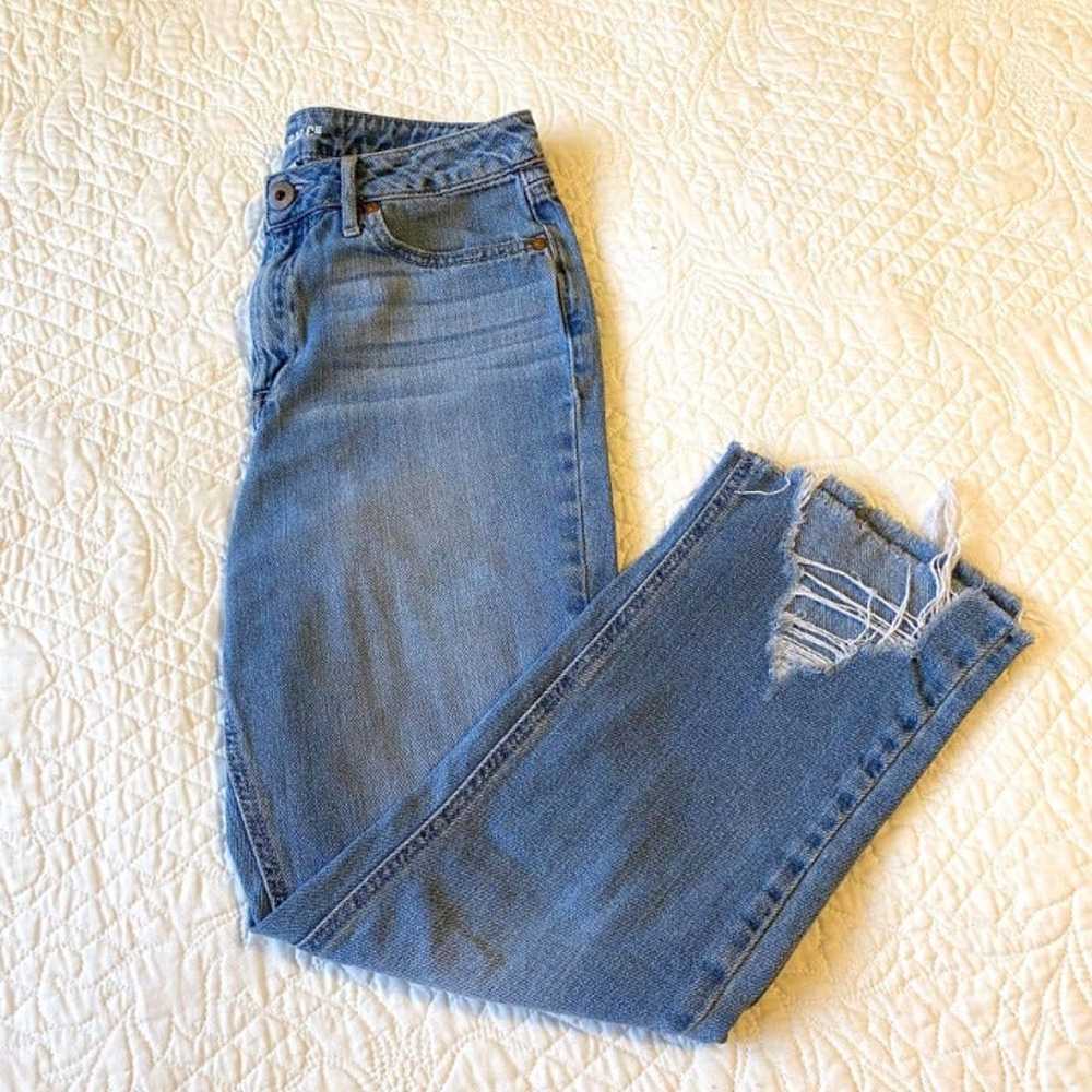 American Rag Cie 90's Style Crop Jeans with Shark… - image 3