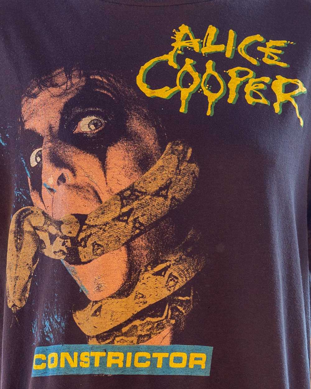 Large 1987 Alice Cooper T-shirt - image 2
