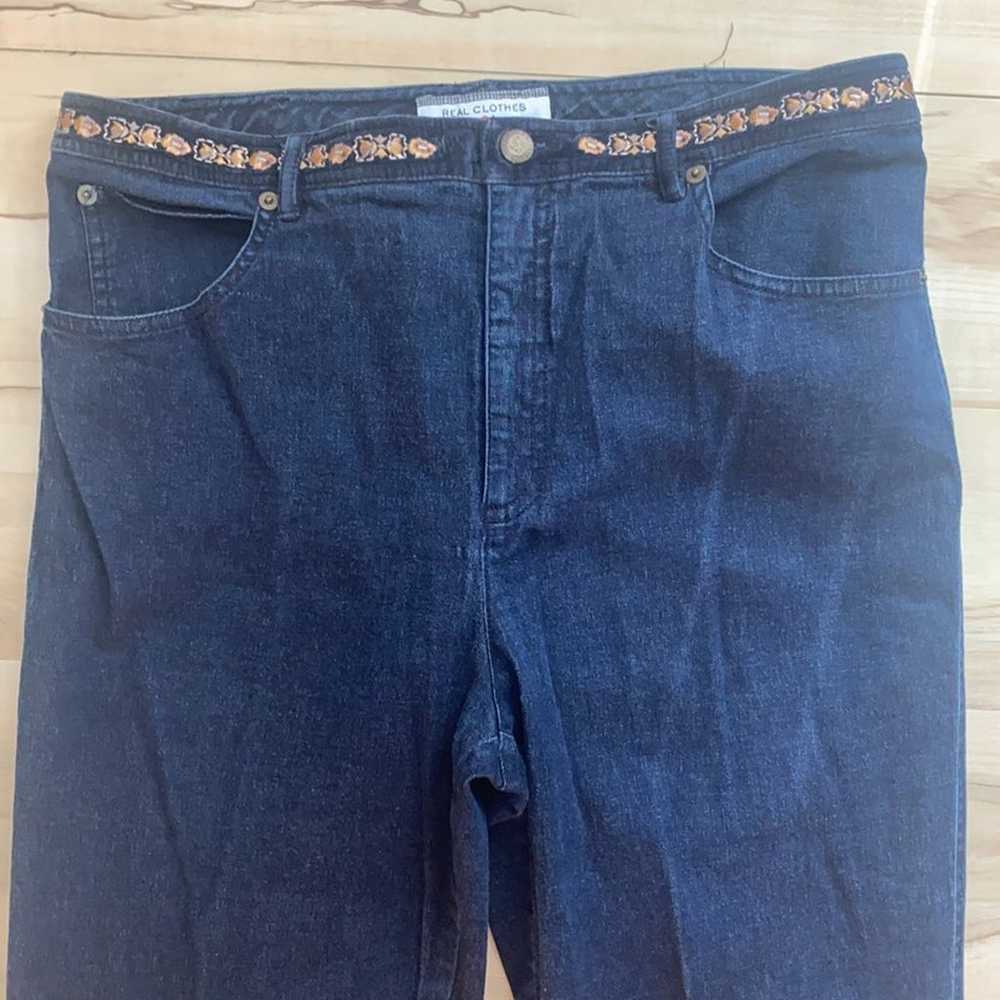 Real Clothes Straight Leg Jeans Size 12. - image 3