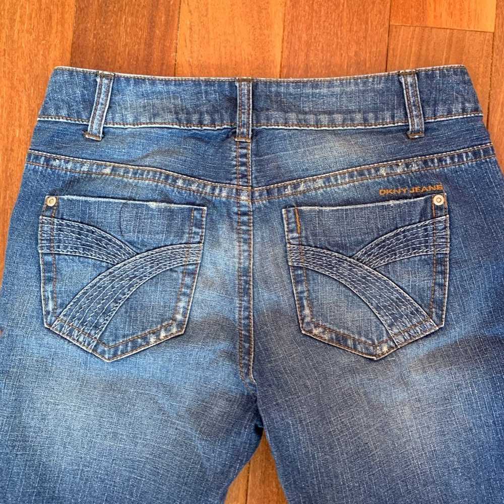 dkny straight leg vintage Jeans size 2 - image 6
