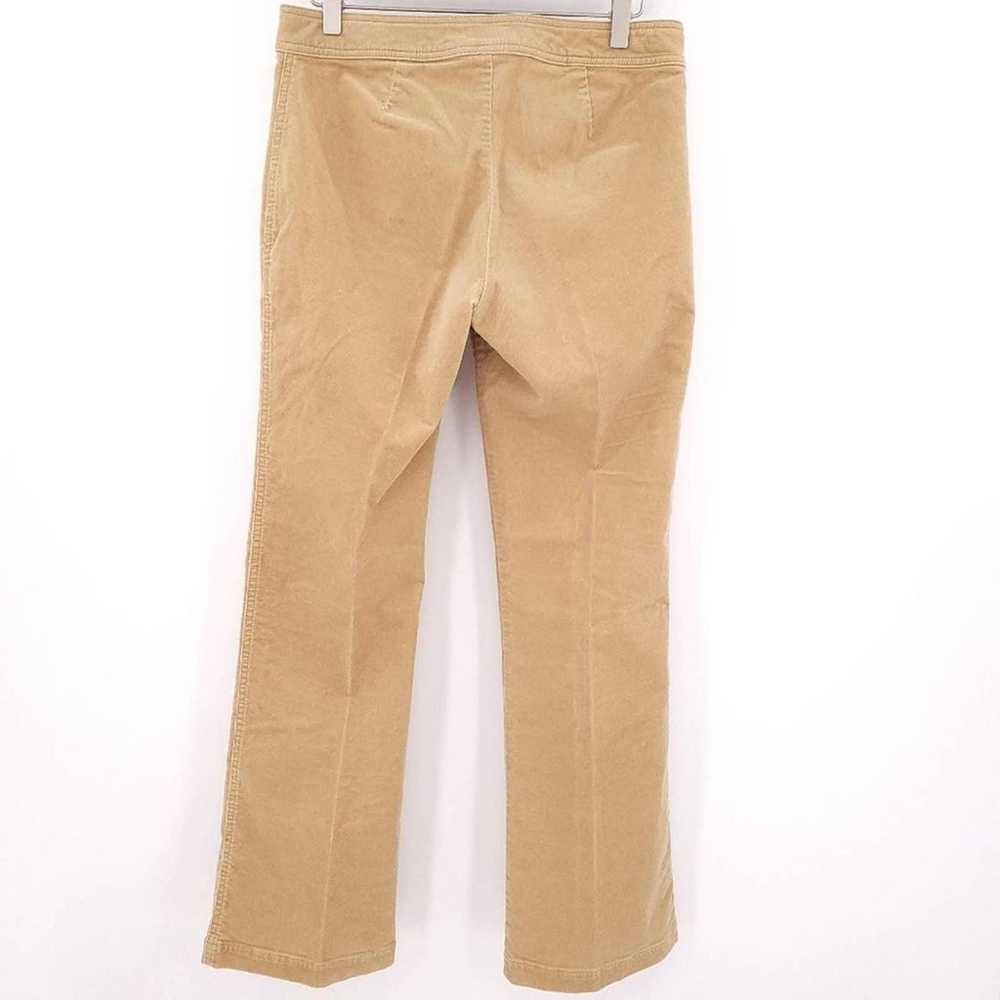 Vintage J. Crew Bootcut Tan Corduroy pants size 6 - image 2