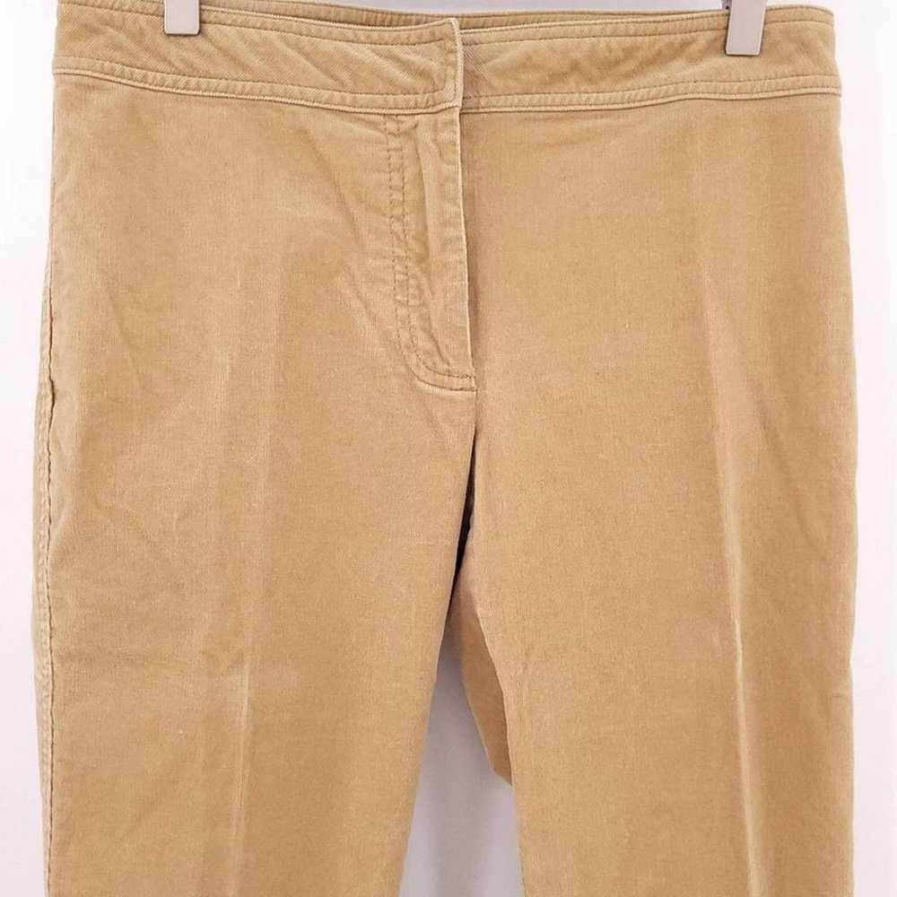 Vintage J. Crew Bootcut Tan Corduroy pants size 6 - image 3