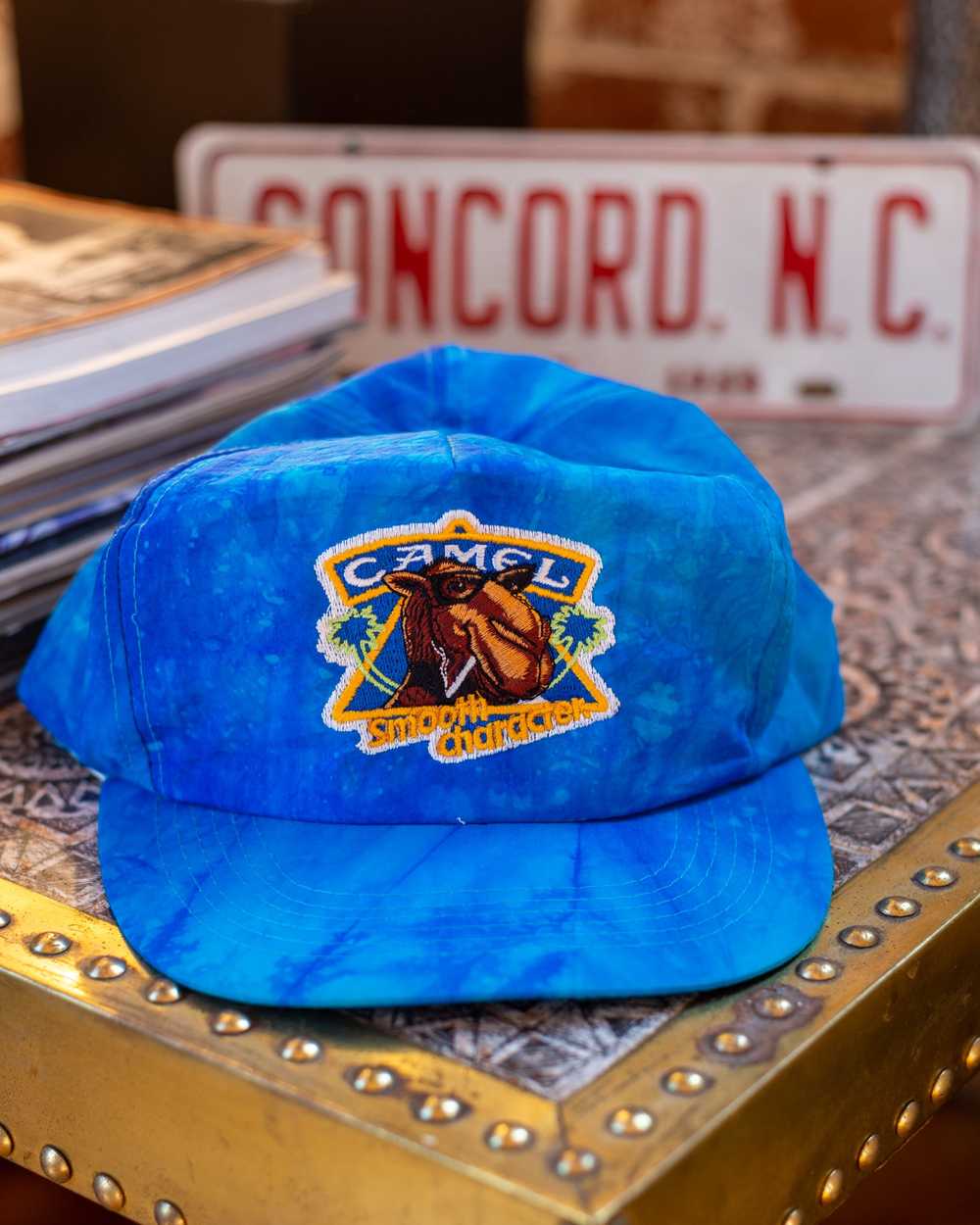 90s Camel Smooth Character Hat - image 1