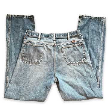 Vintage Rustler Denim Straight Leg Jeans - image 1