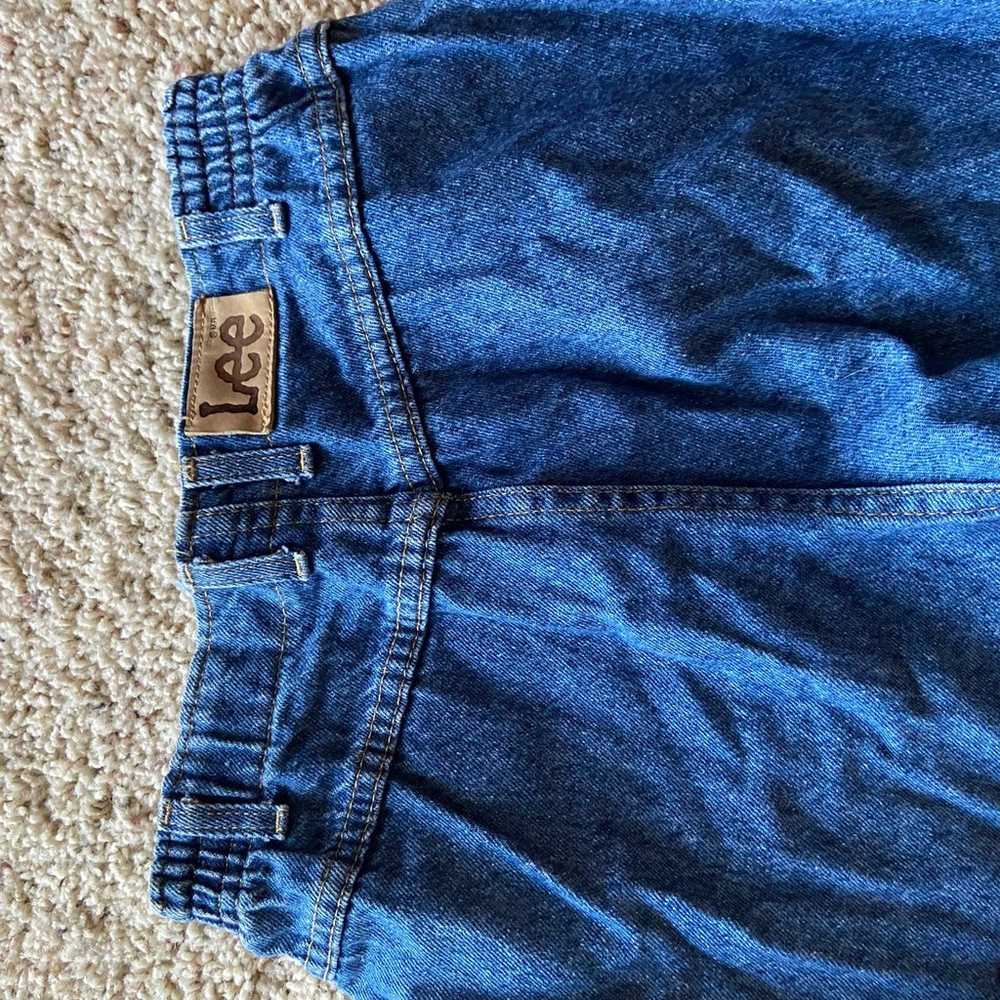 Vintage High-Waisted Denim Jeans - image 4
