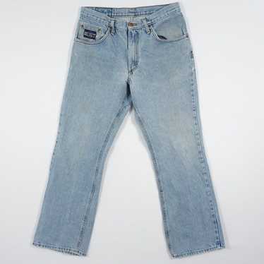 Diamond Denim Jeans - Stonewash Blue