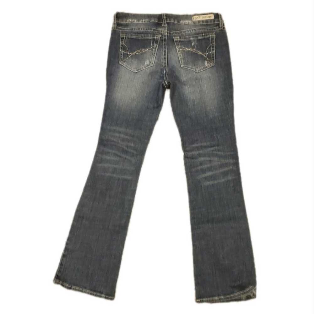 Vintage y2k distressed refuge jeans size 6s - image 2