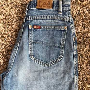 Vintage Lee Rider Denim Jeans 80s 90s - image 1