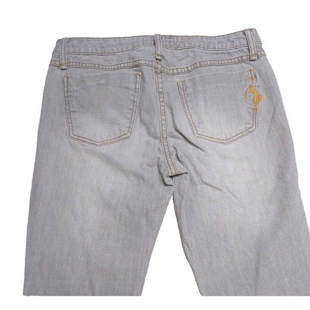 VTG Baby Phat Silver Label Jeans Women's 9 28 Gra… - image 4