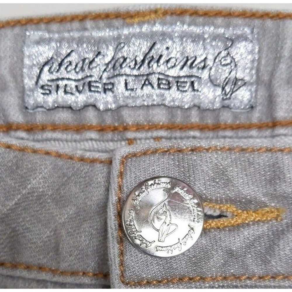 VTG Baby Phat Silver Label Jeans Women's 9 28 Gra… - image 6