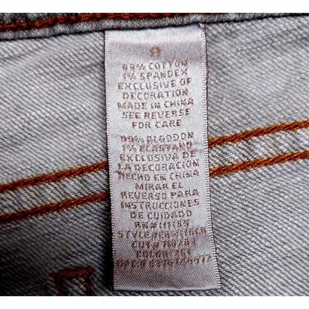 VTG Baby Phat Silver Label Jeans Women's 9 28 Gra… - image 7