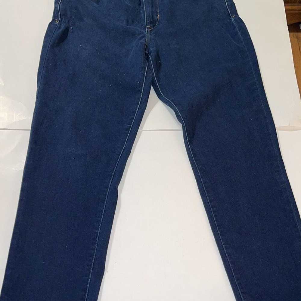 Women's Vintage Size 12 Blue Jeans Pants David Pa… - image 1
