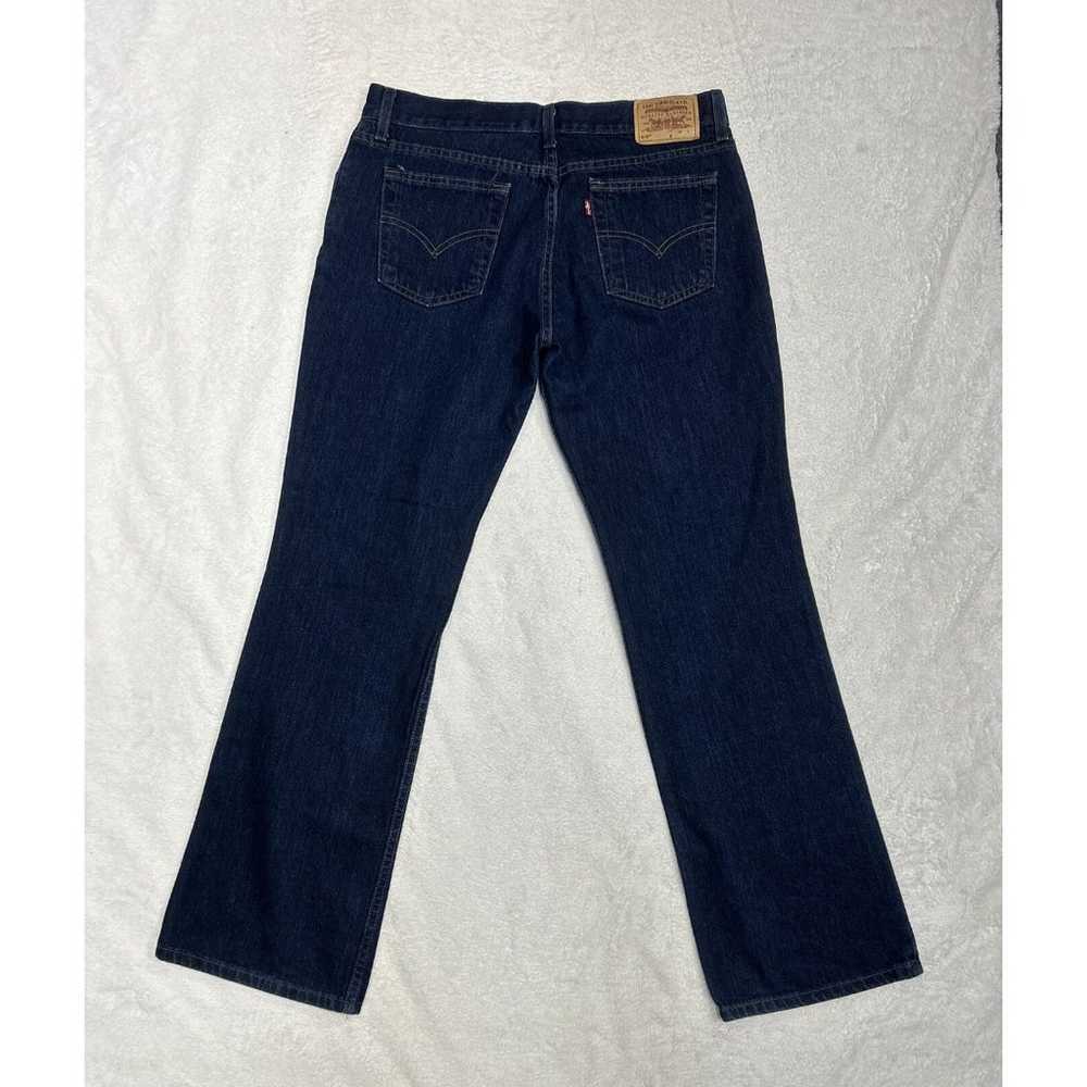 Vtg Levi's 518 Super Low Boot Cut Women's Dark Wa… - image 9