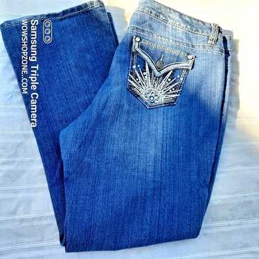9 West Vintage America Jeans Women Size 16 RA Sty… - image 1