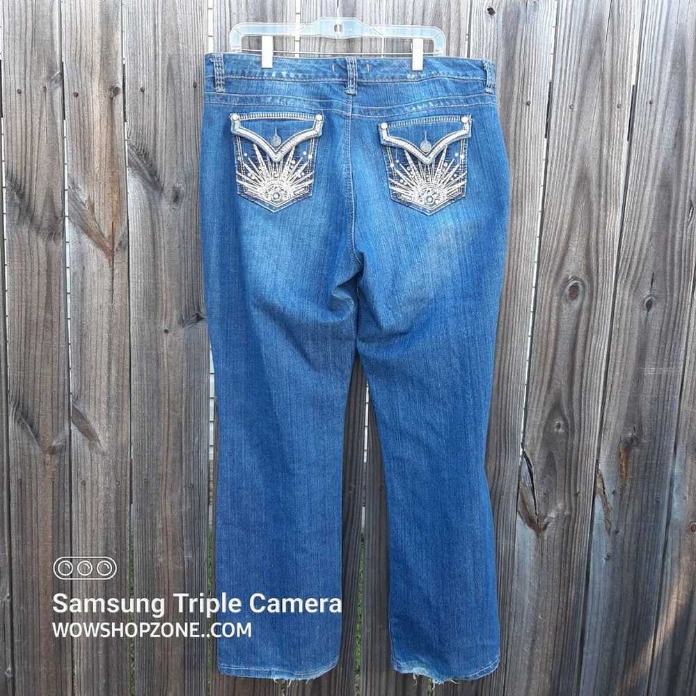 9 West Vintage America Jeans Women Size 16 RA Sty… - image 2