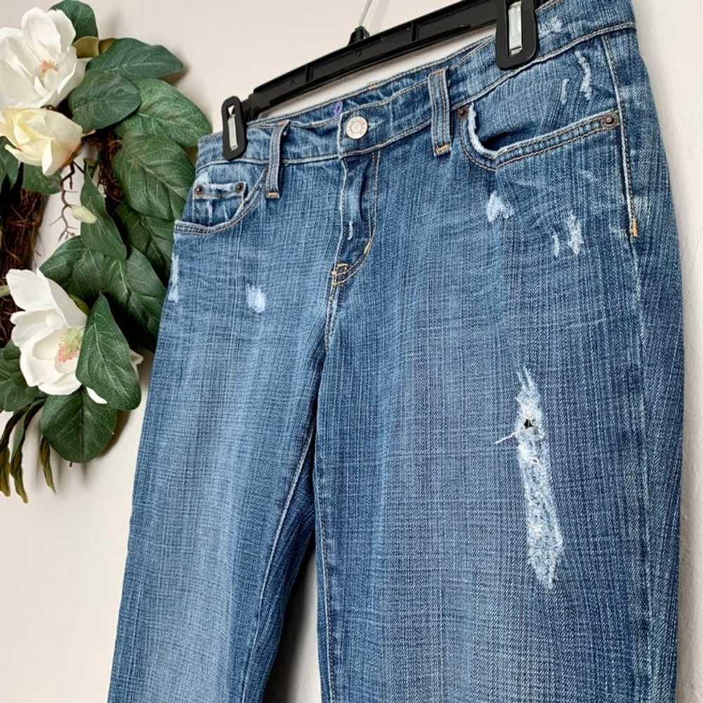 Vintage Bebe Distressed Bootcut Jeans 29 - image 2