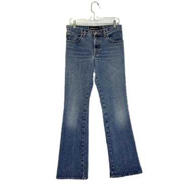 Vintage Y2K Express Blue Denim Flared Jeans