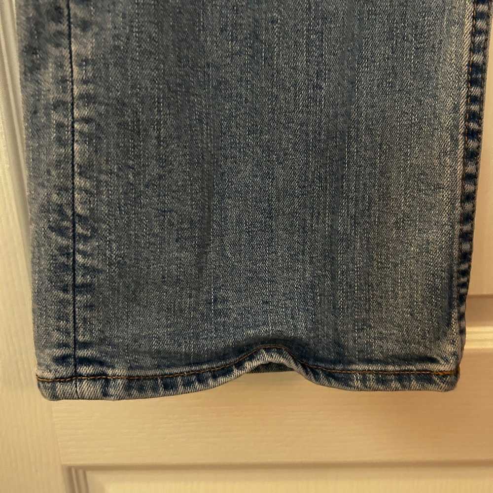 Vintage Gap Low Rise size 10 light Wash Straight … - image 6