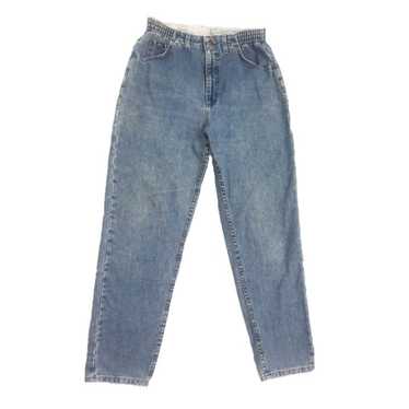 Vintage Lee Elastic High Waist Mom Jeans