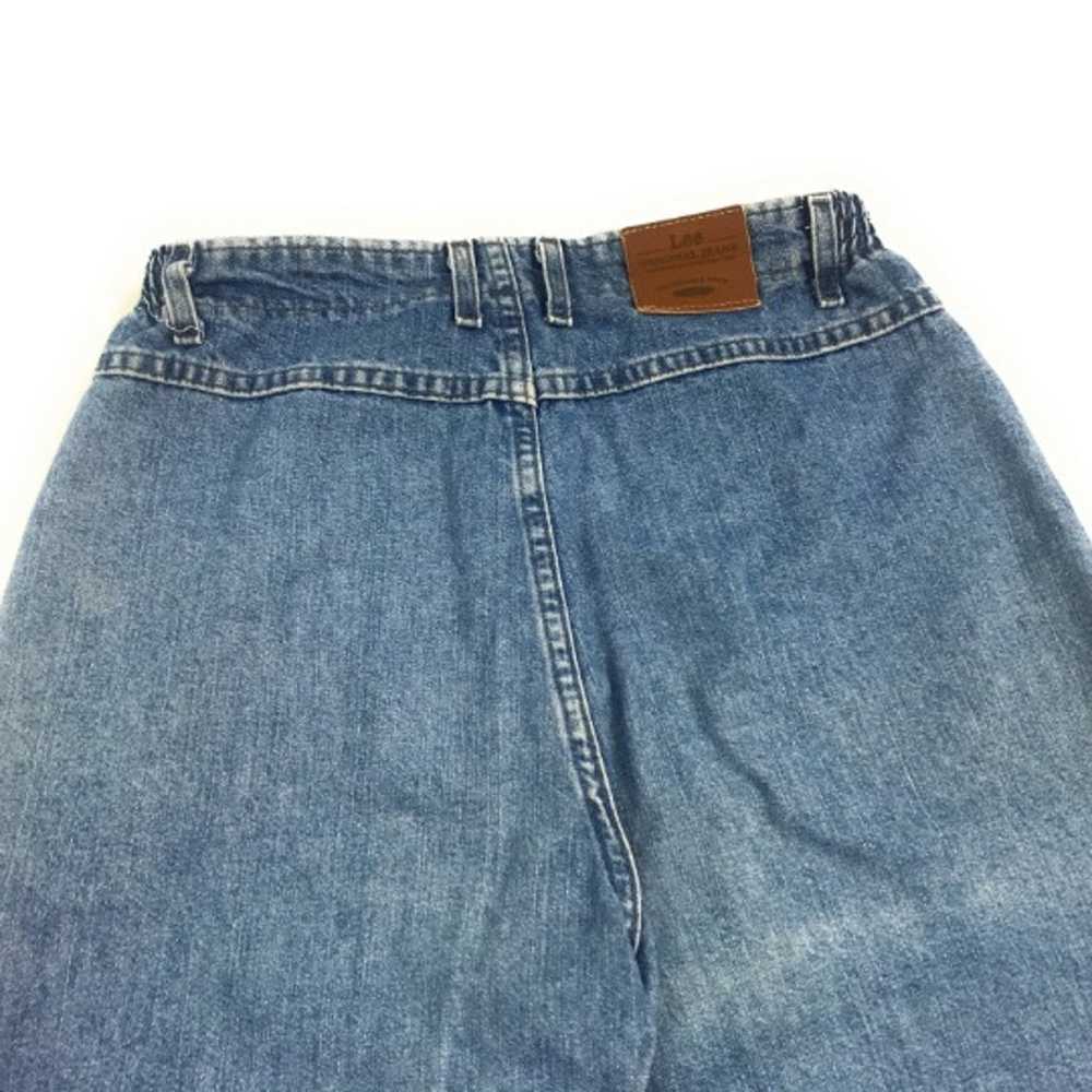 Vintage Lee Elastic High Waist Mom Jeans - image 4