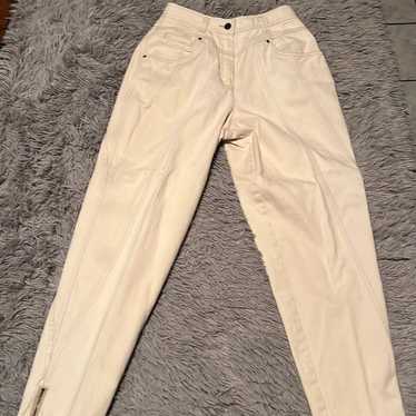 vintage high waisted Off-White pants - Gem
