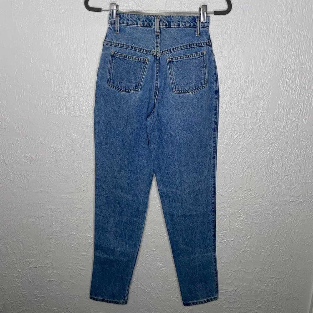 Vintage Sasson 80’s Light Acid Wash Denim Jeans - image 2