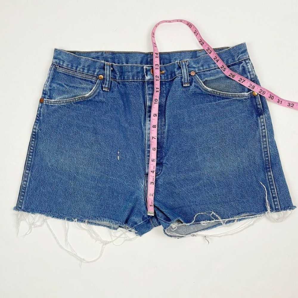 Vintage Wrangler Cut Off Jean Shorts - image 5