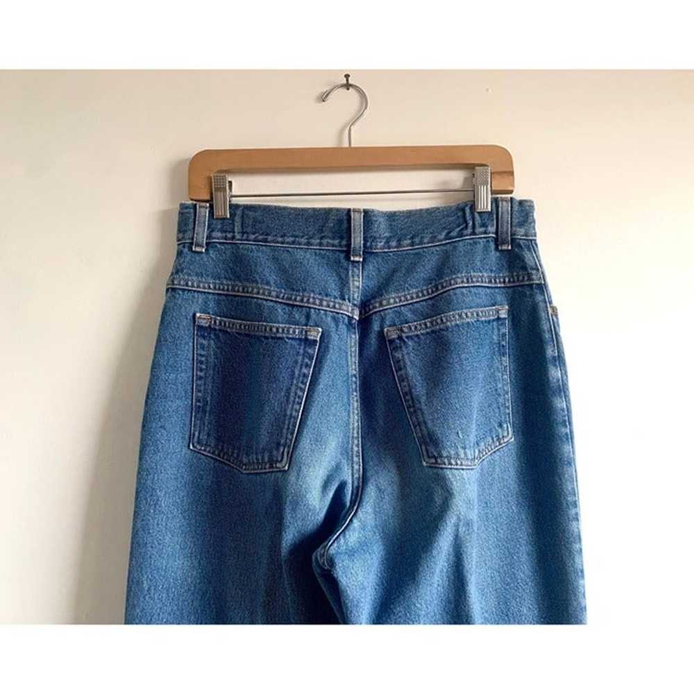 90s vintage jeans LL Bean high waist 31W 1990s - image 5